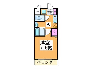 ＭＰＬＡＺＡ住吉公園弐番館の物件間取画像